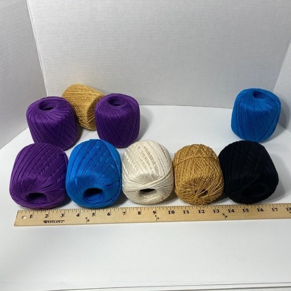20 Crochet Thread Aunt Lydia's Variety Bundle - Picture 10 of 13